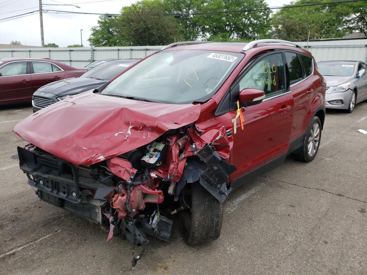 Photo 2 from auction – 2017 FORD ESCAPE TIT with VIN 1FMCU0JD9HUA27555