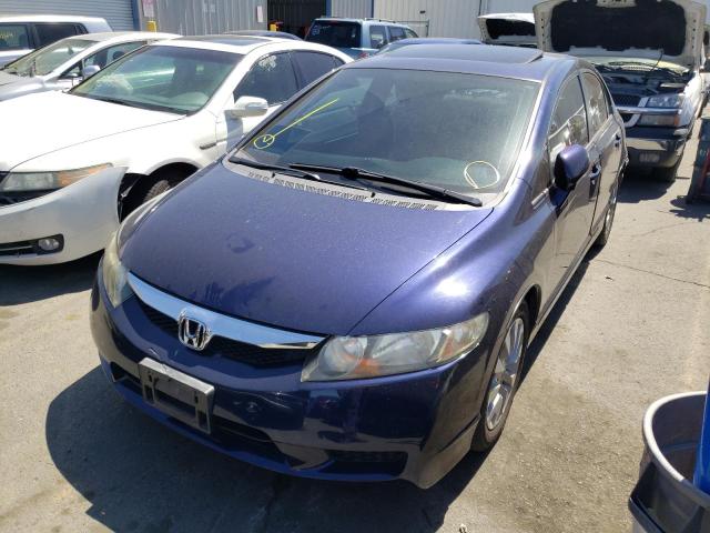 Photo 2 from auction – 2010 HONDA CIVIC EX with VIN 19XFA1F83AE086830