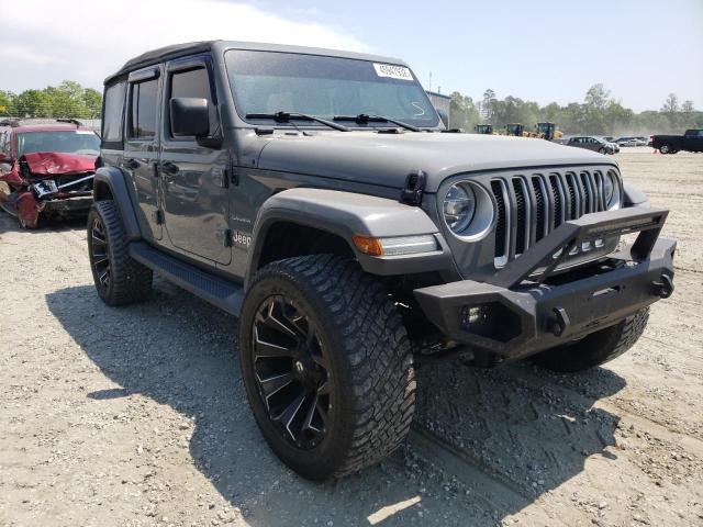 JEEP WRANGLER U 2018 with VIN 1C4HJXEG6JW247147 - Photo from auction