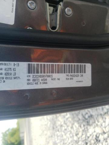 Photo 10 from auction – 2019 DODGE CHARGER SX with VIN 2C3CDXBG6KH700015