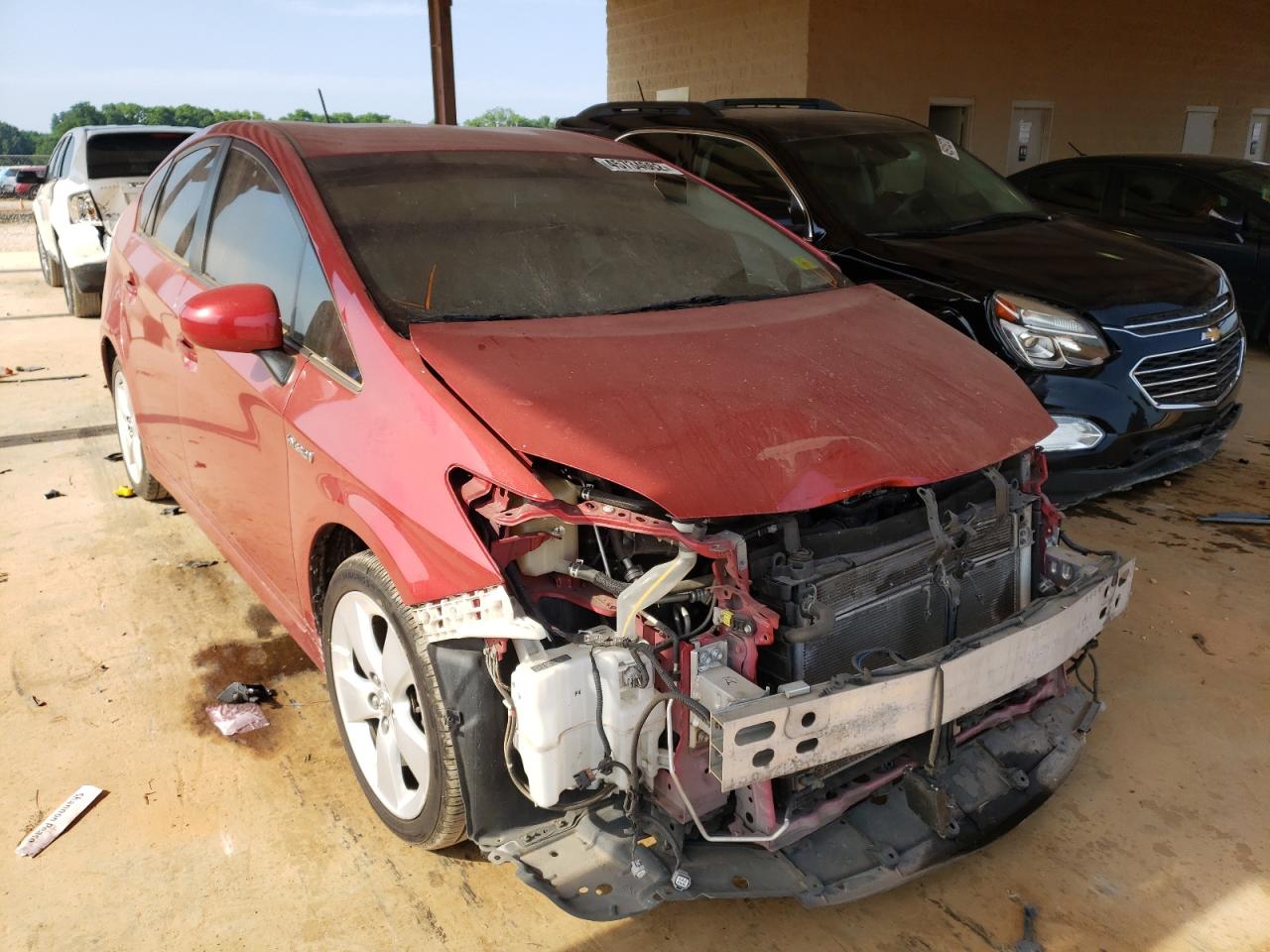 TOYOTA PRIUS 2015 with VIN JTDKN3DU3F1880574 - Photo from auction