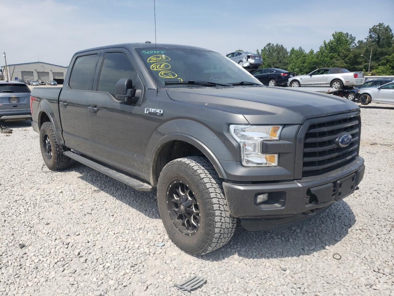 FORD F150 SUPER 2016 with VIN 1FTEW1EFXGKD13479 - Photo from auction