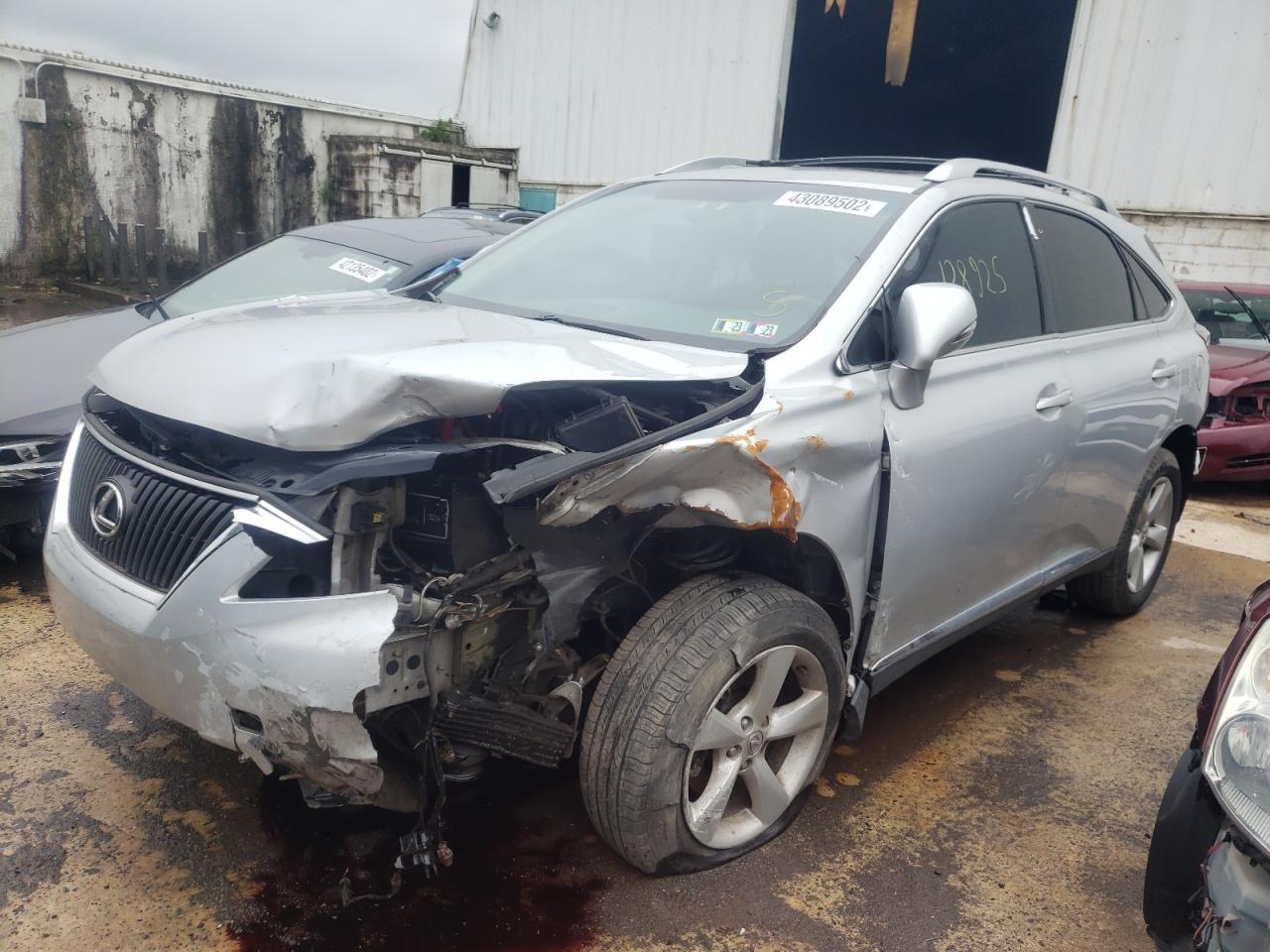 Photo 2 from auction – 2010 LEXUS RX 350 with VIN 2T2BK1BA7AC051738