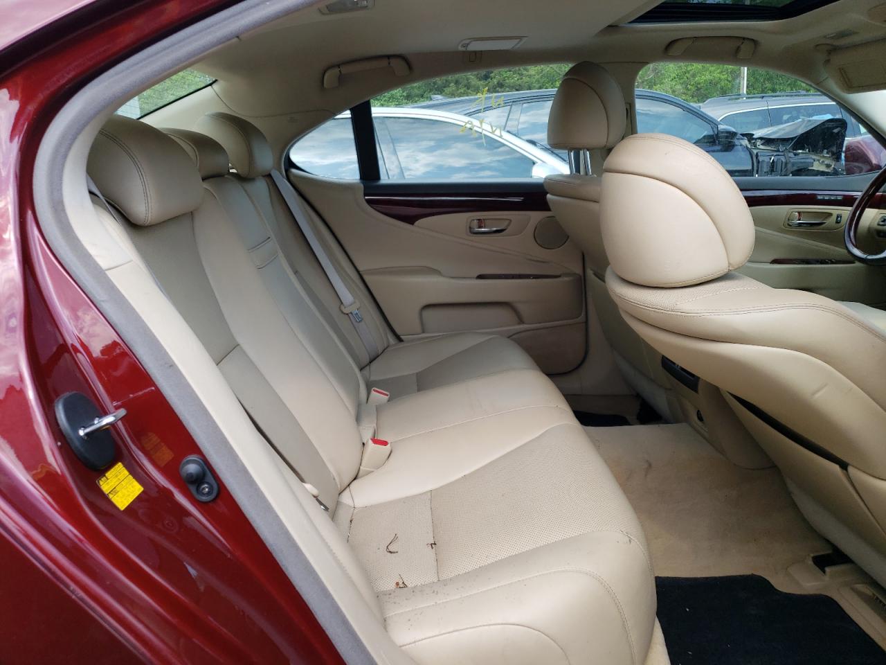 Photo 6 from auction – 2008 LEXUS LS 460 with VIN JTHBL46F685070683