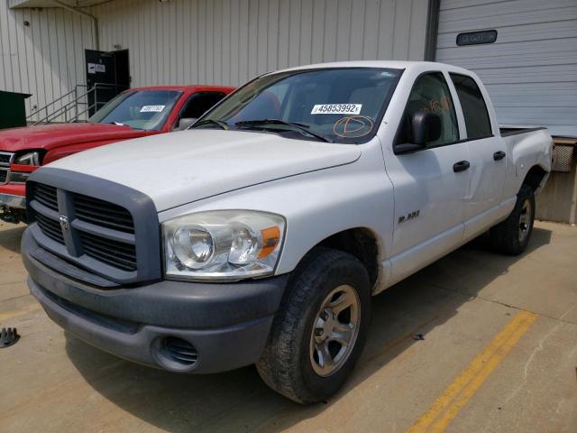 Photo 2 from auction – 2008 DODGE RAM 1500 S with VIN 1D7HA18N98S591098