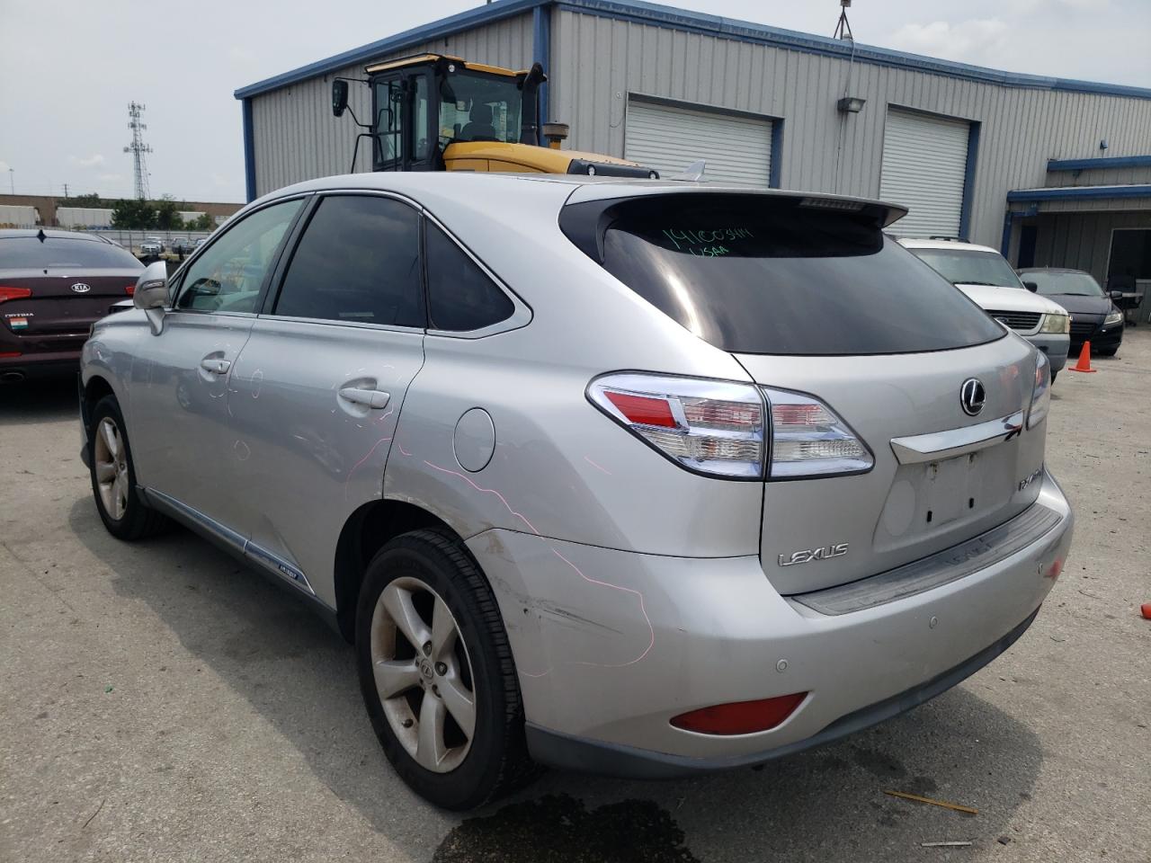 Photo 3 from auction – 2010 LEXUS RX 450 with VIN JTJZB1BA7A2003932