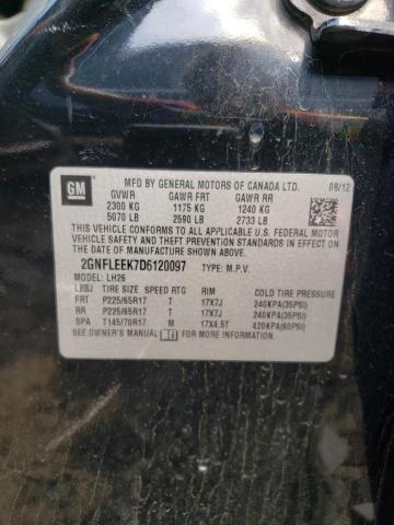 Photo 10 from auction – 2013 CHEVROLET EQUINOX with VIN 2GNFLEEK7D6120097