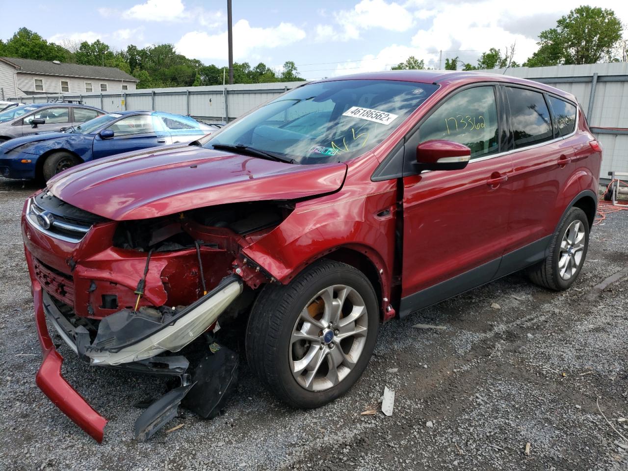 Photo 2 from auction – 2013 FORD ESCAPE SEL with VIN 1FMCU9H94DUB68209