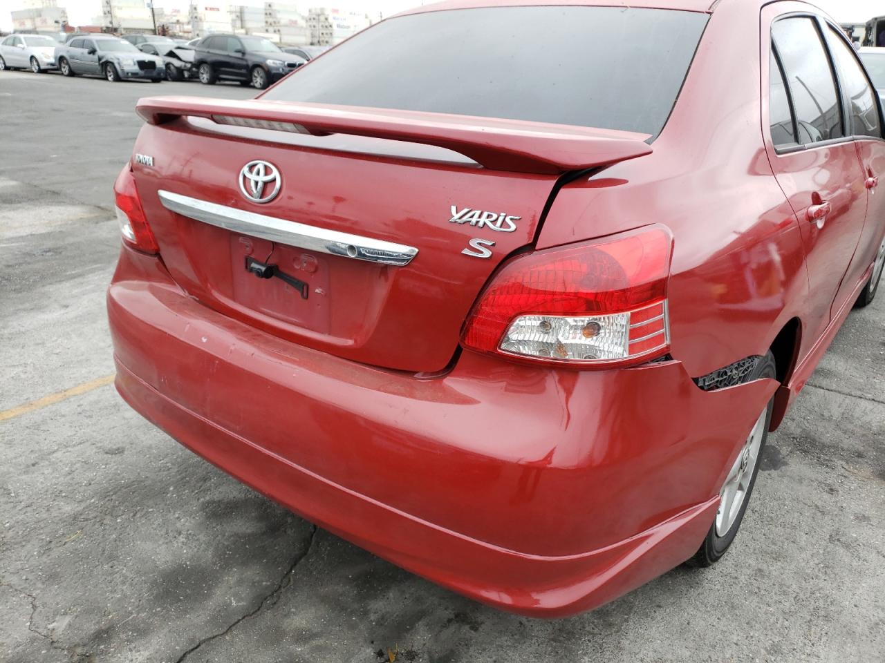 Photo 9 from auction – 2007 TOYOTA YARIS with VIN JTDBT923571137516