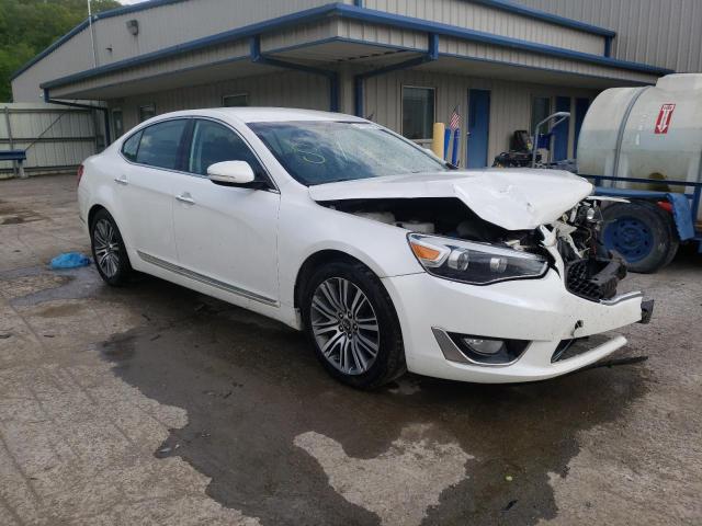 KIA CADENZA PR 2014 with VIN KNALN4D73E5165593 - Photo from auction