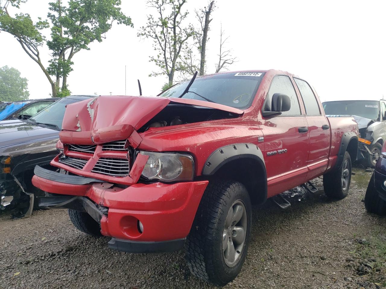 Photo 2 from auction – 2004 DODGE RAM 1500 S with VIN 1D7HU18D34J195165