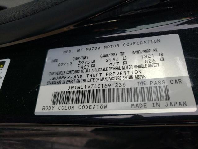 Photo 10 from auction – 2012 MAZDA 3 I with VIN JM1BL1V74C1691236