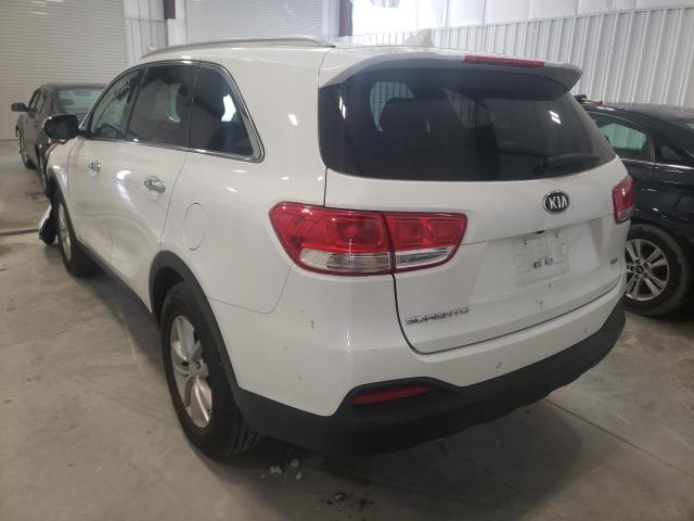Photo 3 from auction – 2016 KIA SORENTO LX with VIN 5XYPGDA38GG068304