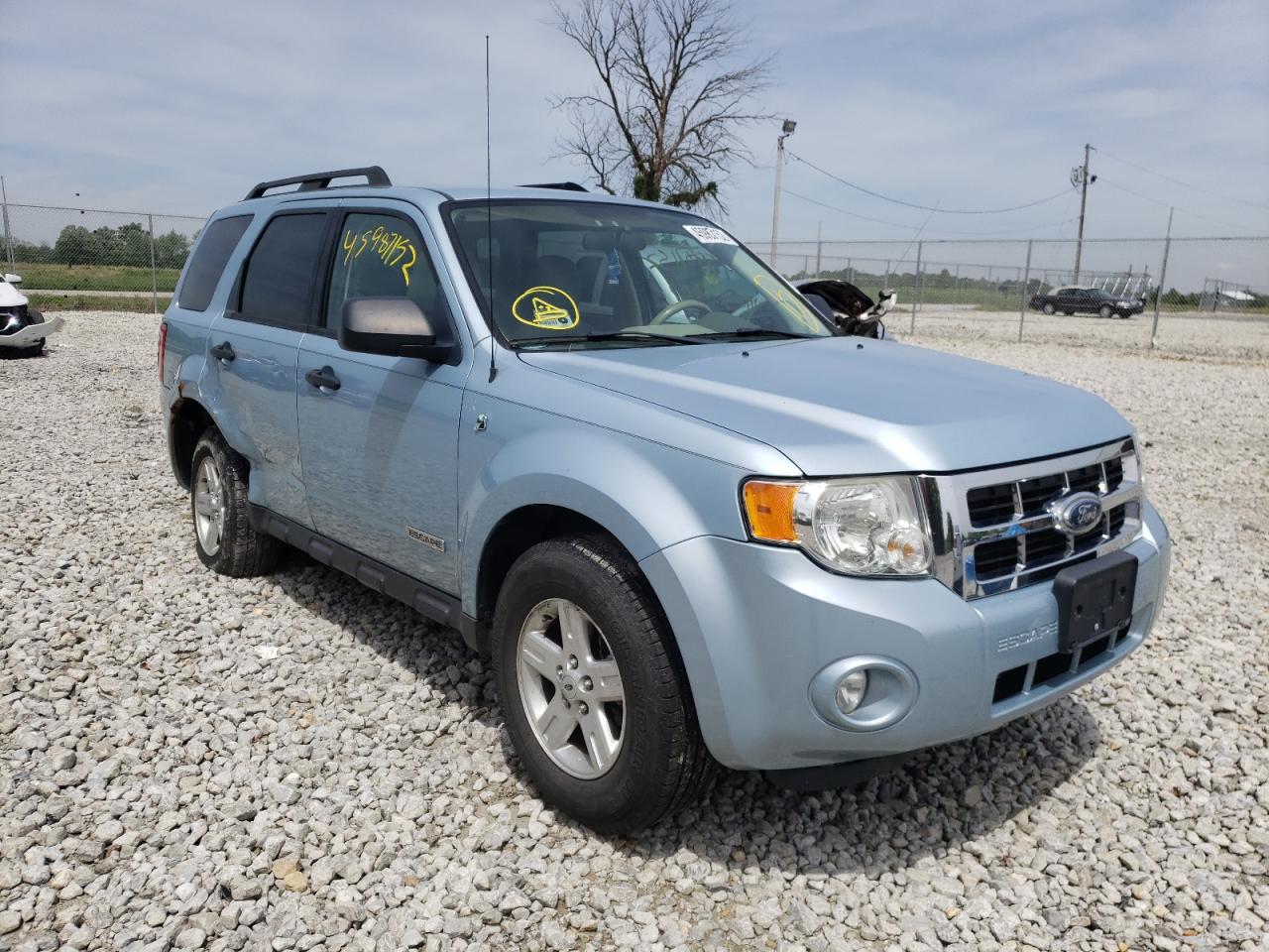 FORD ESCAPE HEV 2008 with VIN 1FMCU59H18KC31508 - Photo from auction