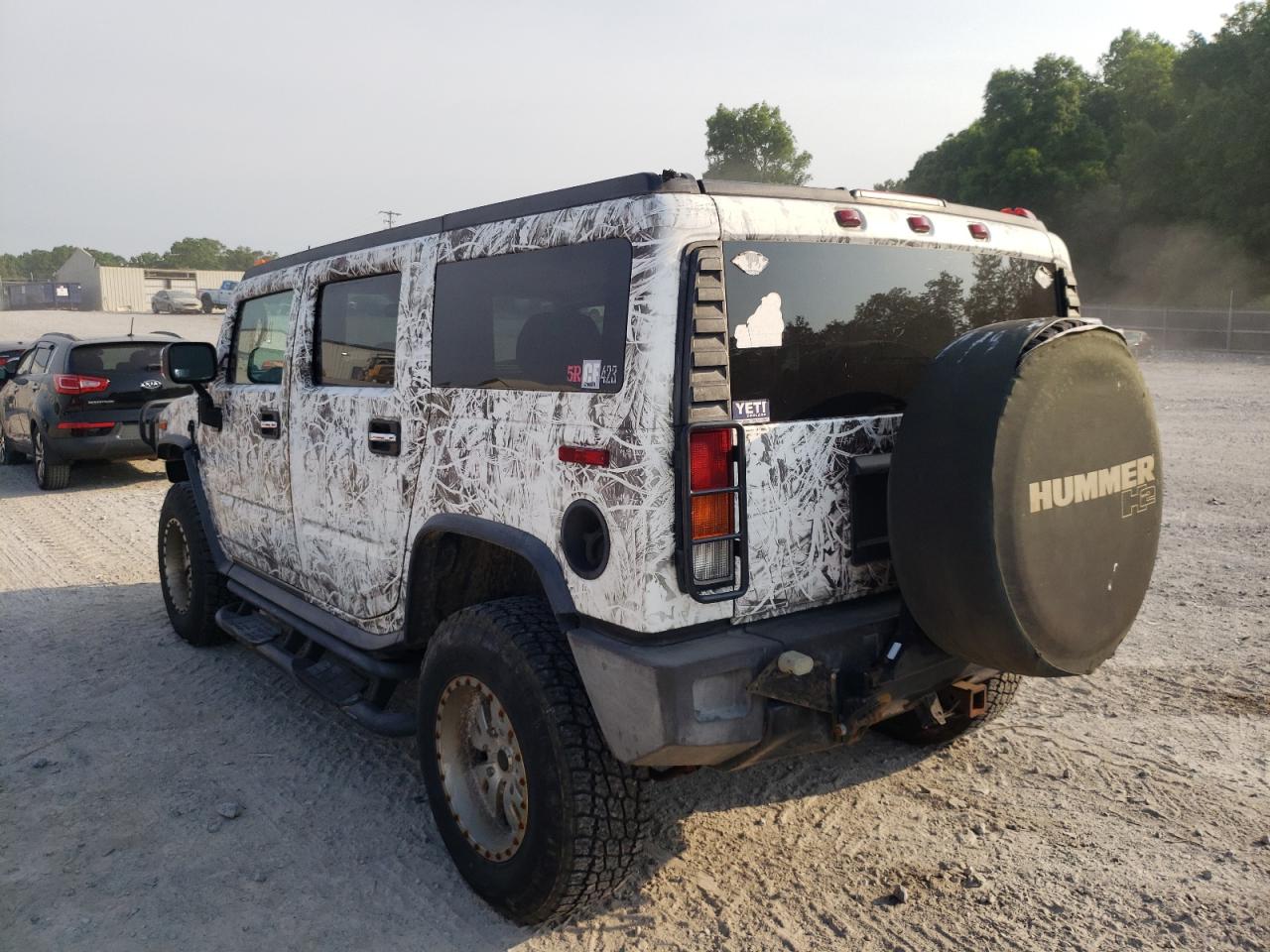 Photo 3 from auction – 2003 HUMMER H2 with VIN 5GRGN23U43H148800