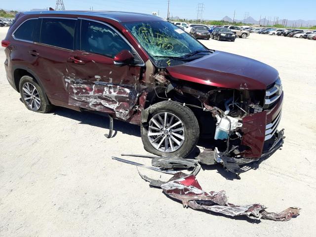 Photo 9 from auction – 2017 TOYOTA HIGHLANDER with VIN 5TDKZRFH5HS233333