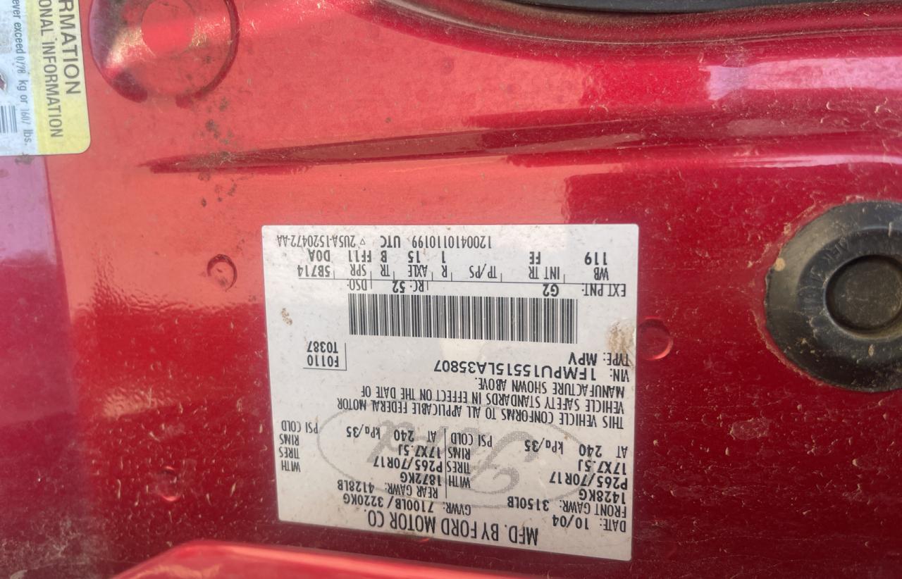 Photo 10 from auction – 2005 FORD EXPEDITION with VIN 1FMPU15515LA35807