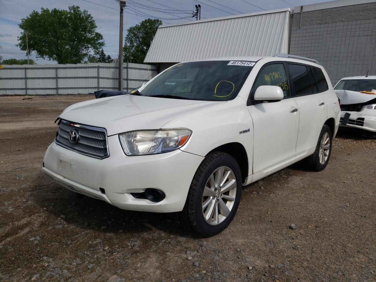 Photo 2 from auction – 2008 TOYOTA HIGHLANDER with VIN JTEEW41A982004613