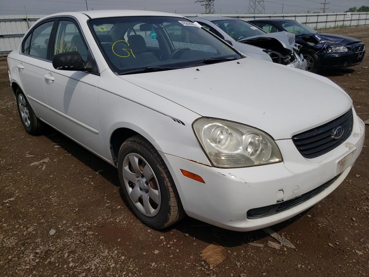 KIA OPTIMA LX 2008 with VIN KNAGE123485267022 - Photo from auction