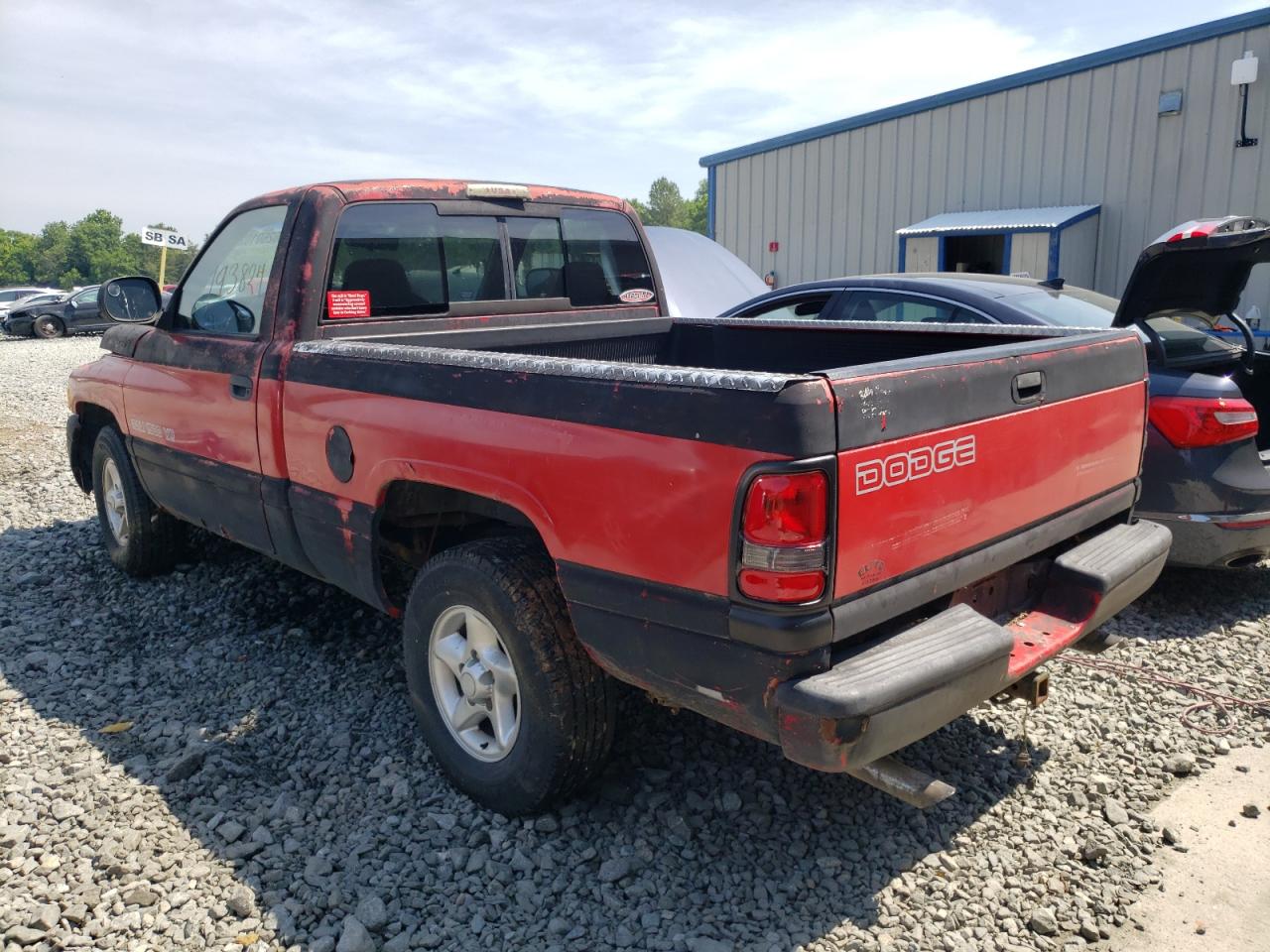 Photo 3 from auction – 1999 DODGE RAM 1500 with VIN 1B7HC16Y9XS156209