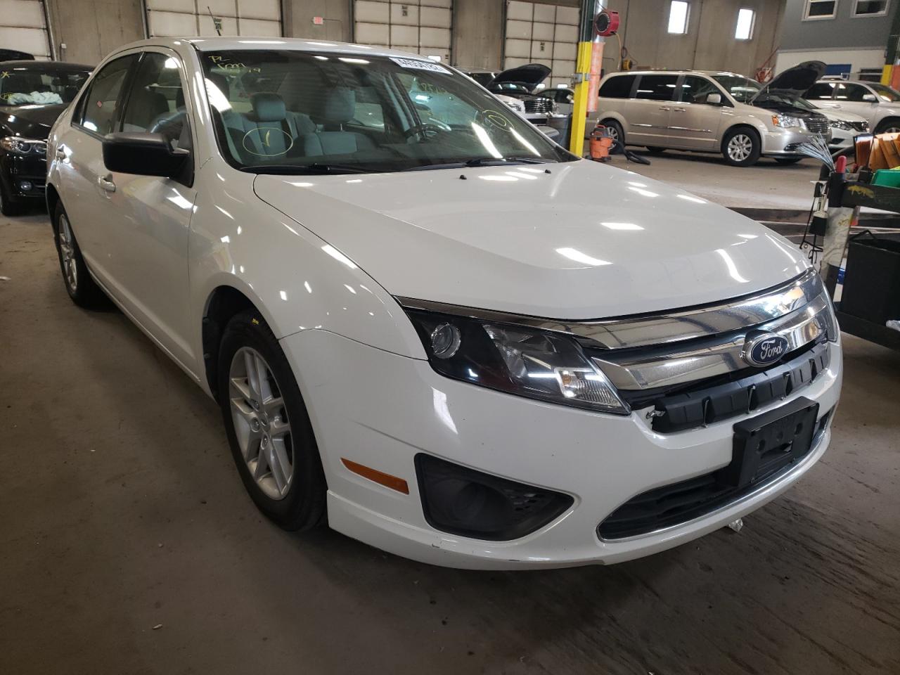 FORD FUSION S 2010 with VIN 3FAHP0GA4AR304968 - Photo from auction
