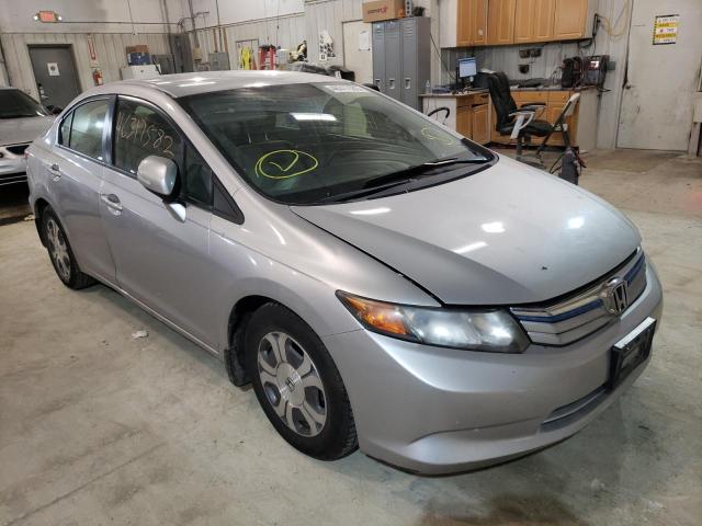 HONDA CIVIC HYBR 2012 with VIN JHMFB4F28CS010934 - Photo from auction