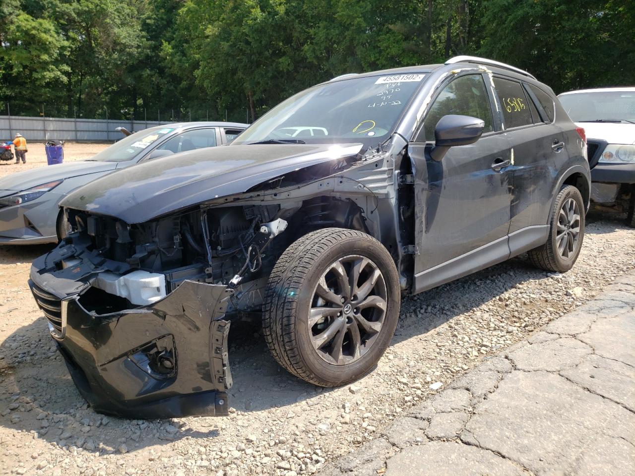 Photo 2 from auction – 2016 MAZDA CX-5 GT with VIN JM3KE2DY5G0632970