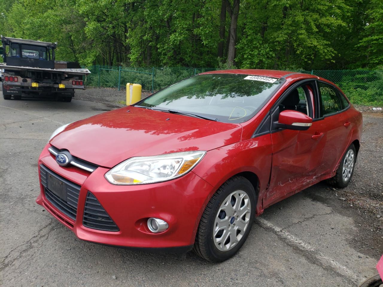 Photo 2 from auction – 2012 FORD FOCUS SE with VIN 1FAHP3F21CL109228