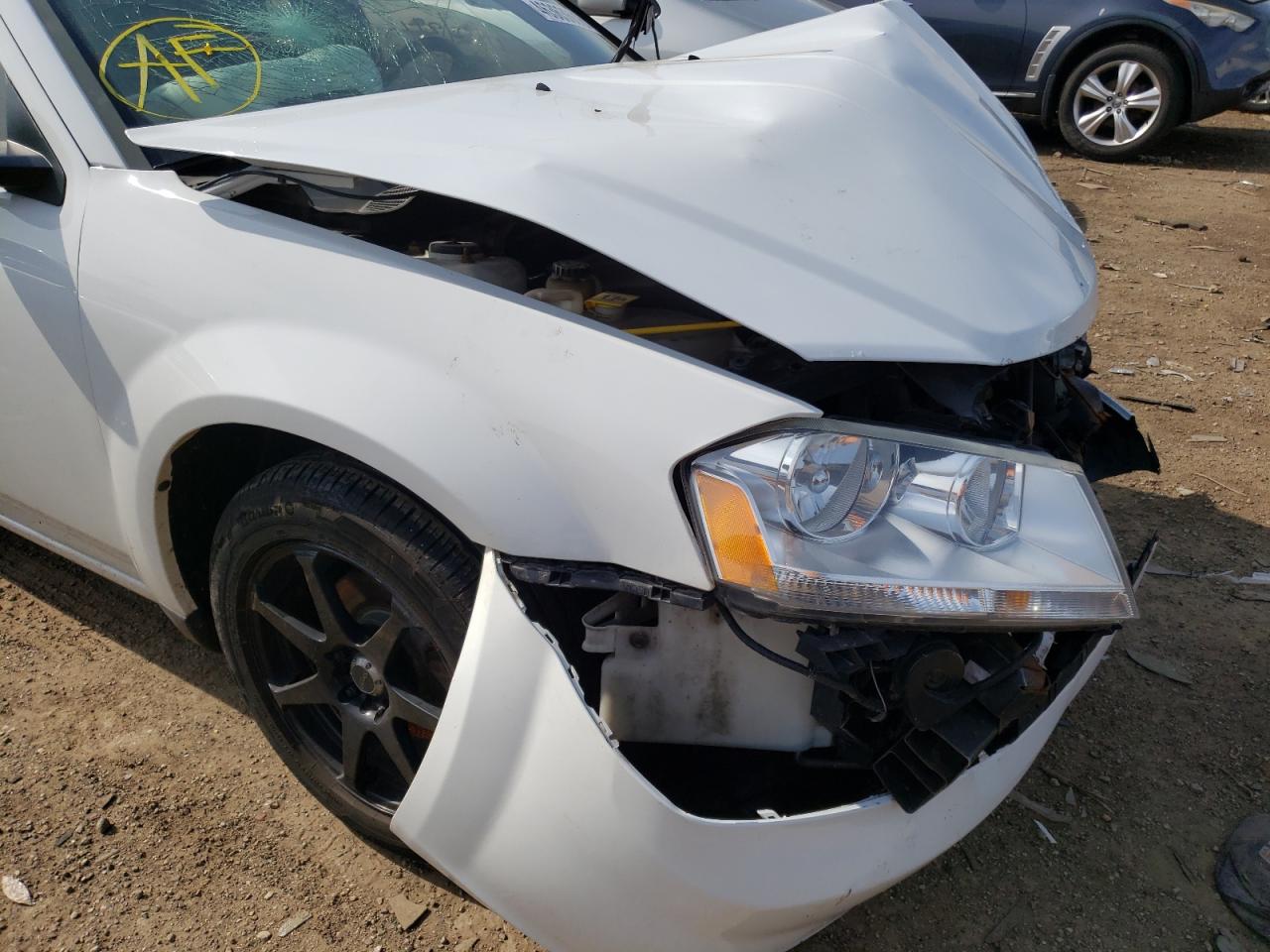 Photo 9 from auction – 2014 DODGE AVENGER SE with VIN 1C3CDZABXEN116584