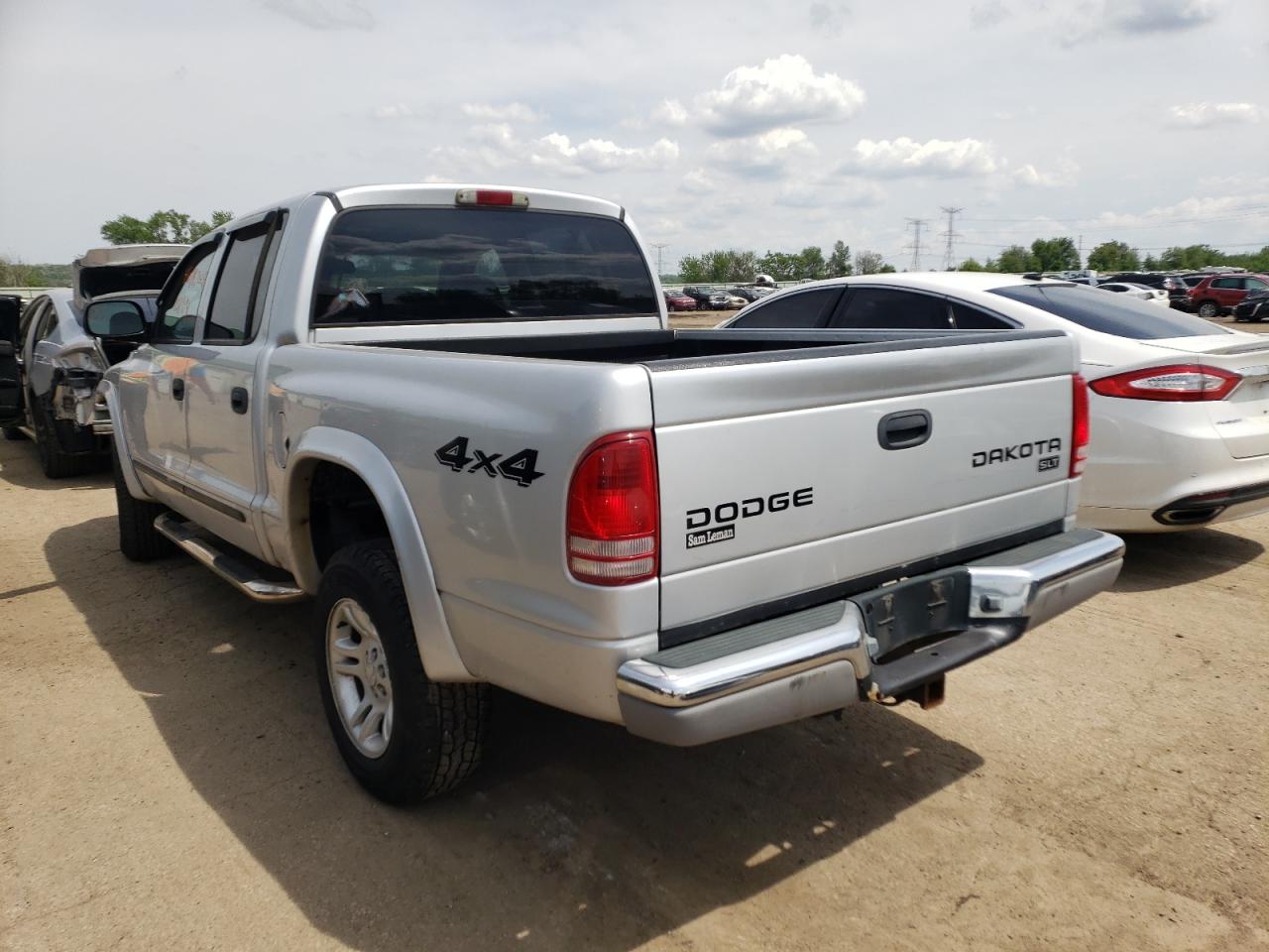 Photo 3 from auction – 2003 DODGE DAKOTA QUA with VIN 1D7HG48N33S105958