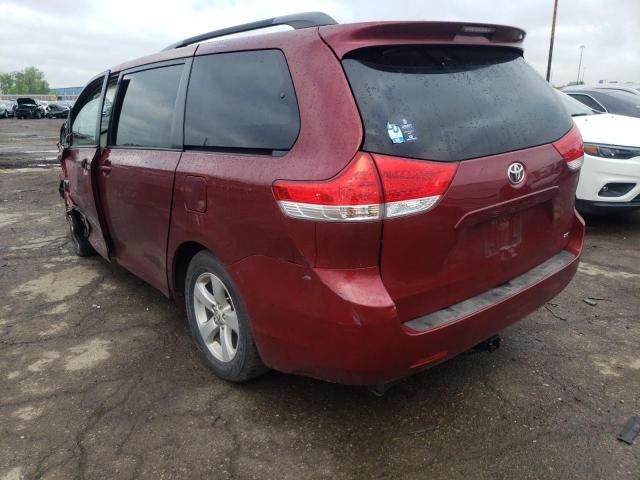 Photo 3 from auction – 2011 TOYOTA SIENNA LE with VIN 5TDKK3DC0BS099380