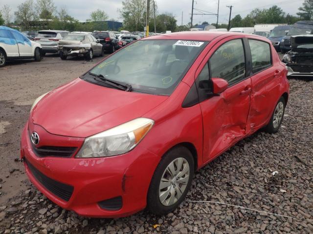 Photo 2 from auction – 2012 TOYOTA YARIS with VIN JTDKTUD39CD527026