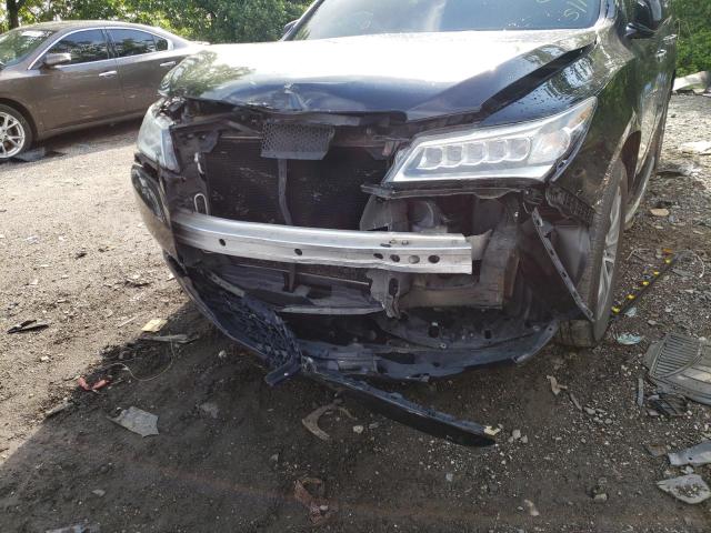 Photo 9 from auction – 2014 ACURA MDX TECHNO with VIN 5FRYD4H42EB039251