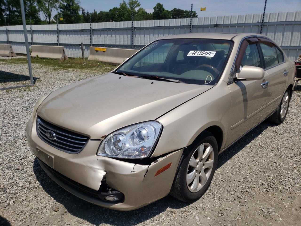 Photo 2 from auction – 2006 KIA OPTIMA LX with VIN KNAGE124865068500