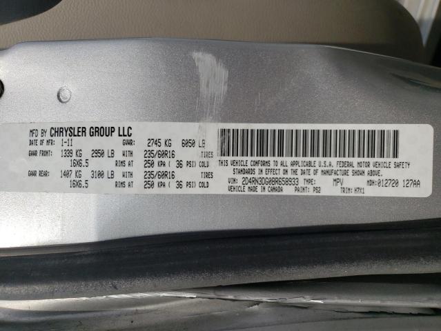Photo 10 from auction – 2011 DODGE GRAND CARA with VIN 2D4RN3DG0BR658933