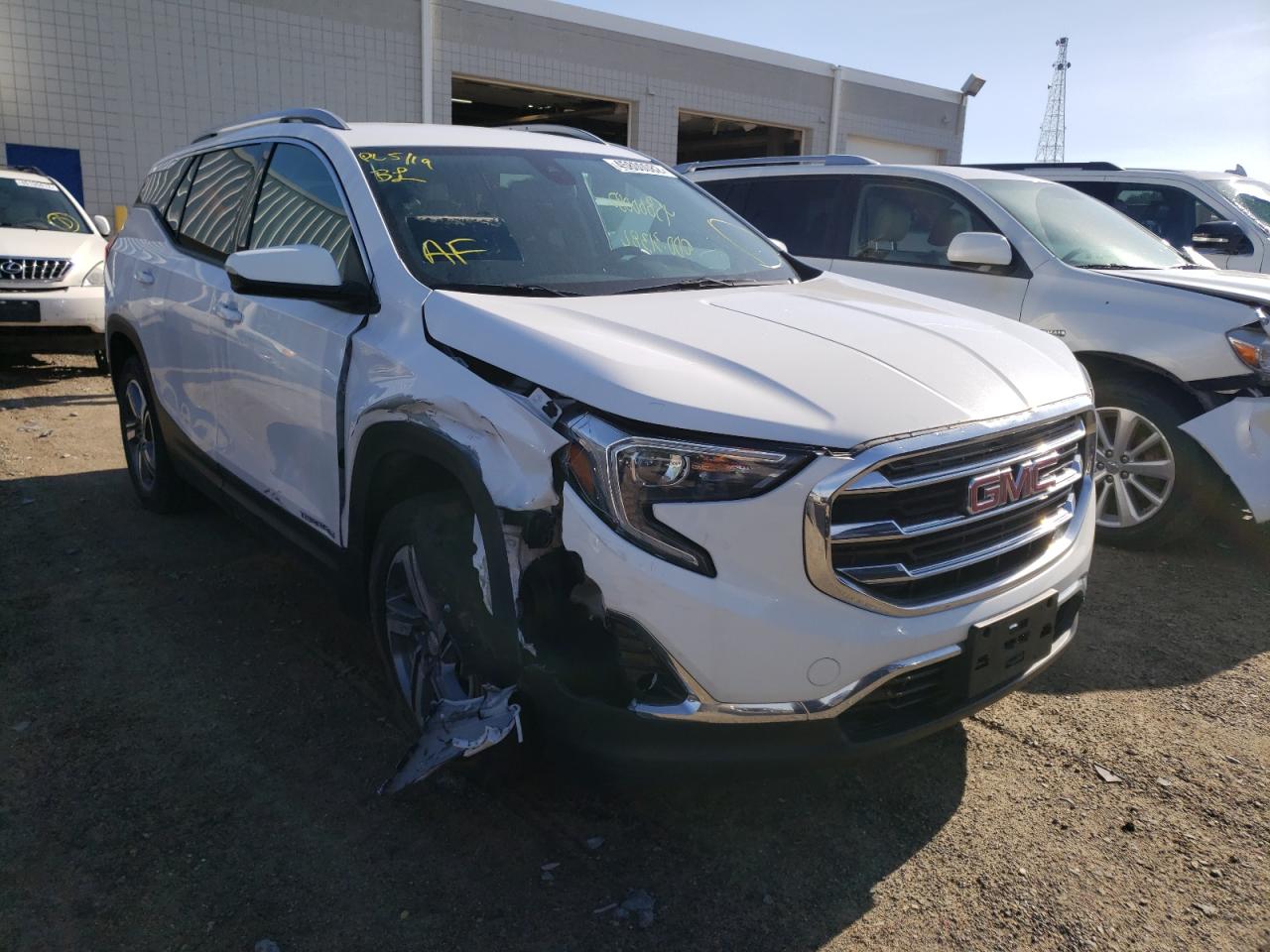 GMC TERRAIN SL 2018 with VIN 3GKALVEV8JL388844 - Photo from auction