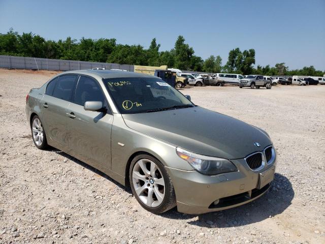BMW 550 I 2007 with VIN WBANB53587CP06952 - Photo from auction