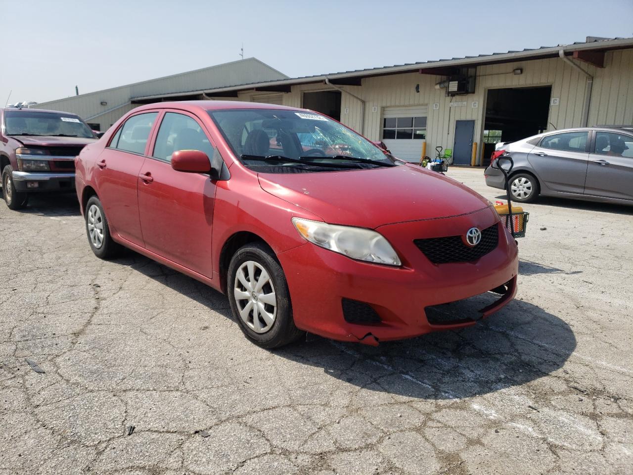 TOYOTA COROLLA BA 2010 with VIN 2T1BU4EE1AC276610 - Photo from auction