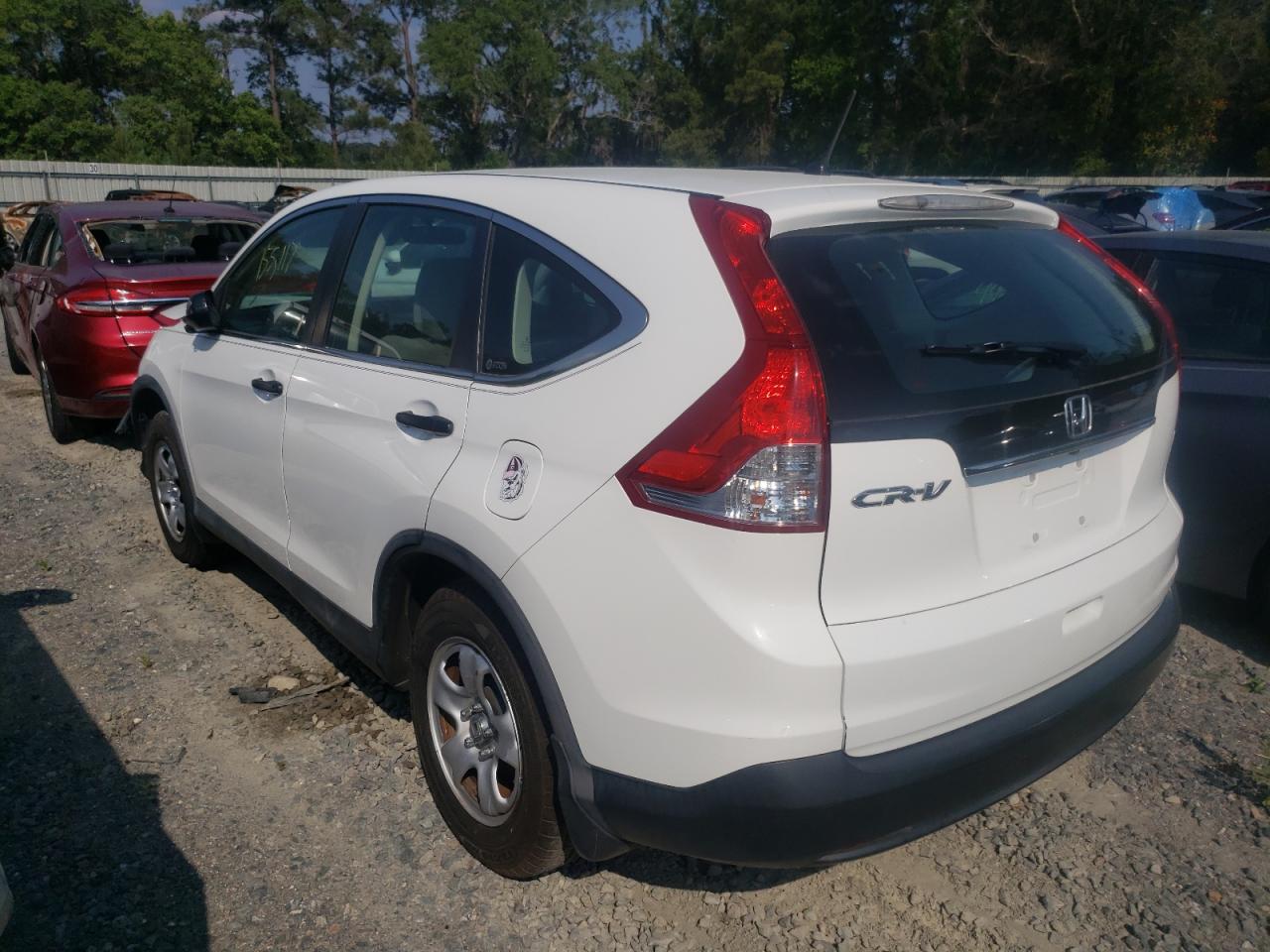 Photo 3 from auction – 2012 HONDA CR-V LX with VIN 5J6RM3H31CL019925