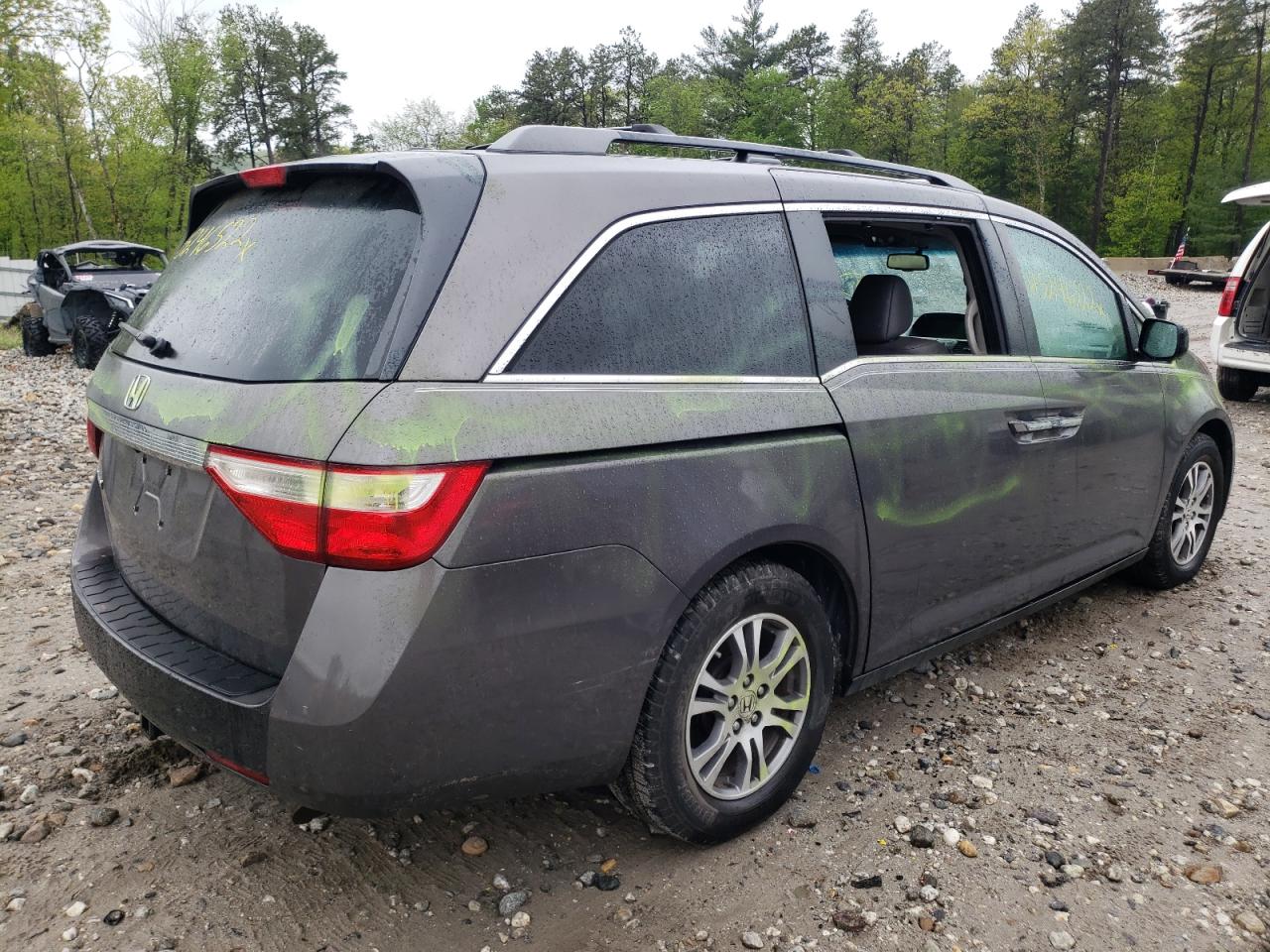 Photo 4 from auction – 2012 HONDA ODYSSEY EX with VIN 5FNRL5H6XCB069840