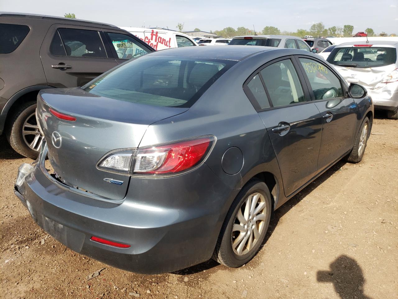 Photo 4 from auction – 2012 MAZDA 3 I with VIN JM1BL1V72C1696645