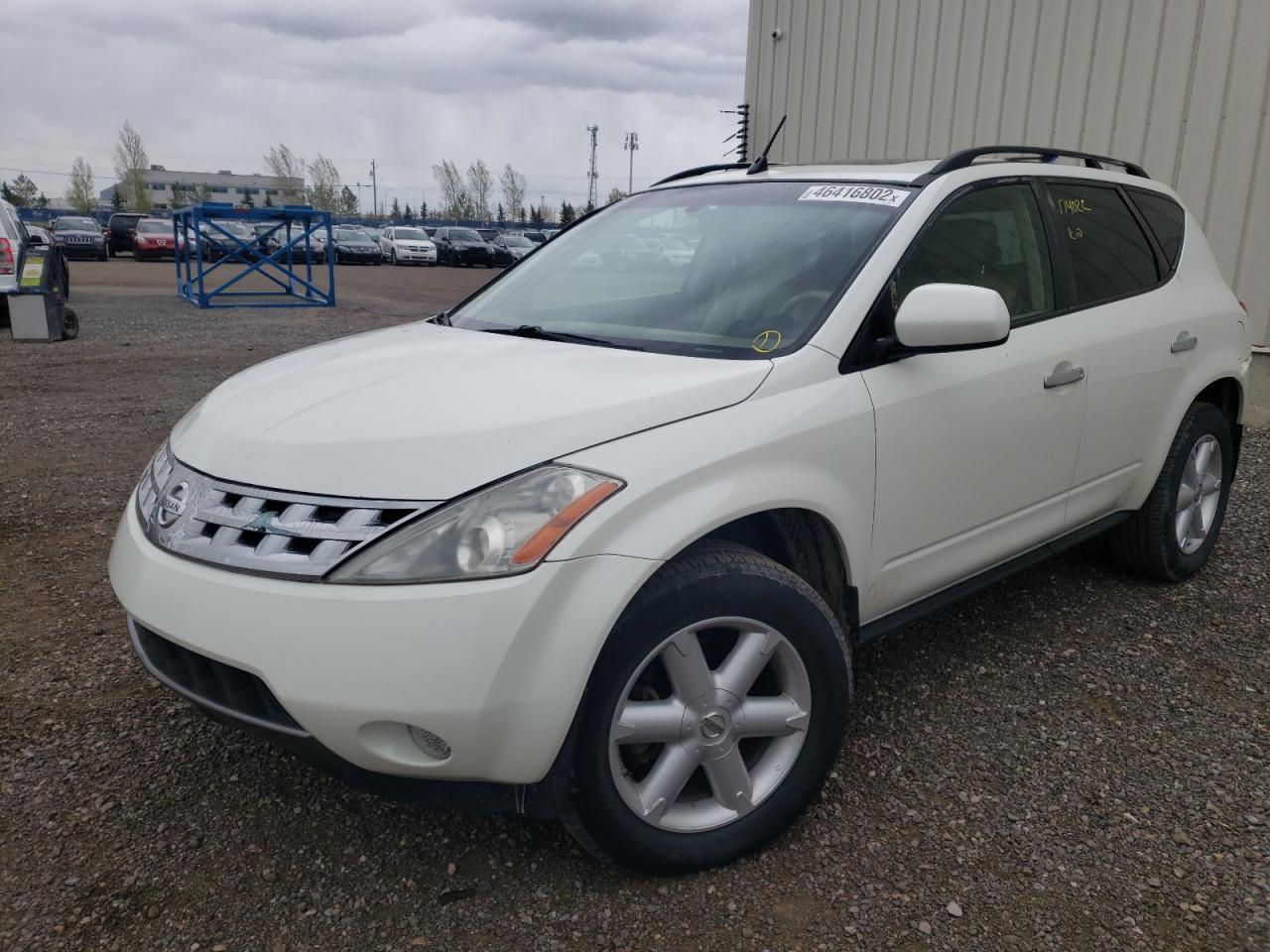 Photo 2 from auction – 2005 NISSAN MURANO SL with VIN JN8AZ08W85W409343