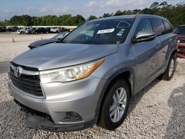 Photo 5 from auction – 2014 TOYOTA HIGHLANDER with VIN 5TDZKRFH1ES032172