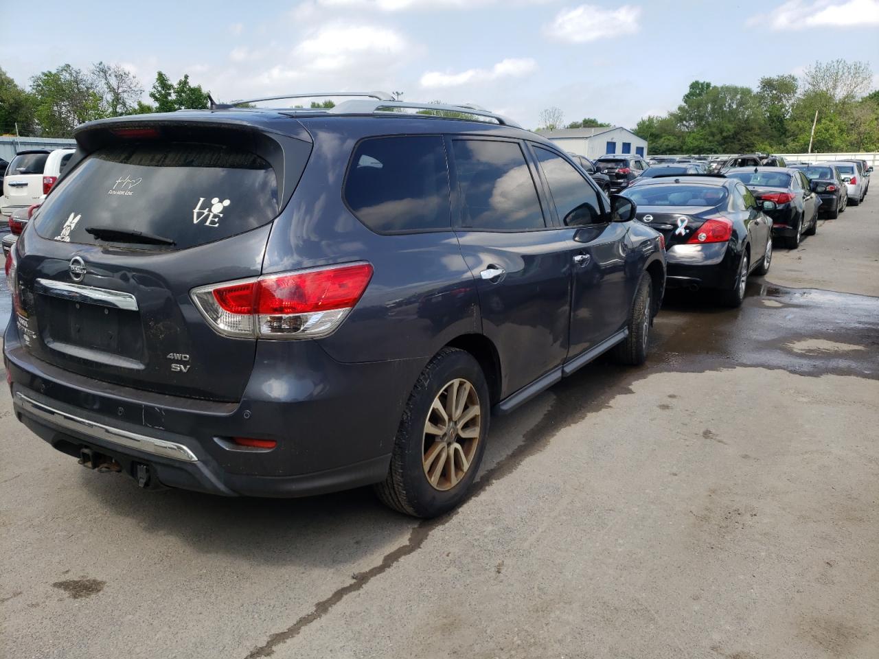 Photo 4 from auction – 2013 NISSAN PATHFINDER with VIN 5N1AR2MM4DC618568