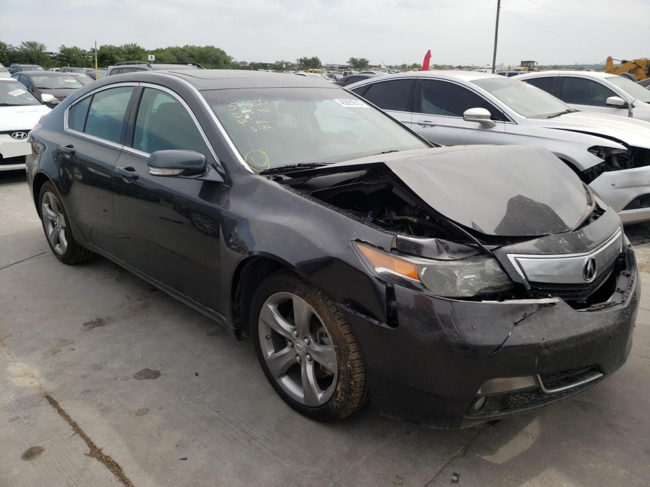 ACURA TL 2012 with VIN 19UUA9F58CA012239 - Photo from auction