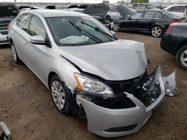 NISSAN SENTRA S 2015 with VIN 3N1AB7AP5FL689633 - Photo from auction