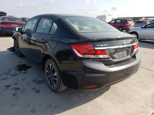 Photo 2 from auction – 2014 HONDA CIVIC EX with VIN 19XFB2F87EE069652
