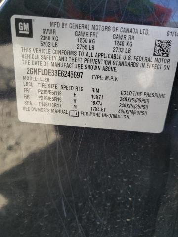 Photo 10 from auction – 2014 CHEVROLET EQUINOX LT with VIN 2GNFLDE33E6245697