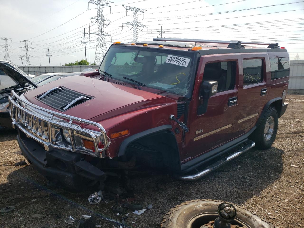 Photo 2 from auction – 2004 HUMMER H2 with VIN 5GRGN23U44H115734