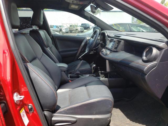 Photo 5 from auction – 2017 TOYOTA RAV4 SE with VIN 2T3JFREV2HW673648